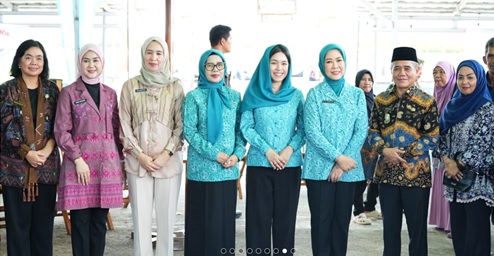 Monitoring dan Evaluasi  pelaksanaan 10 Program Pokok PKK di Kabupaten Ogan Ilir