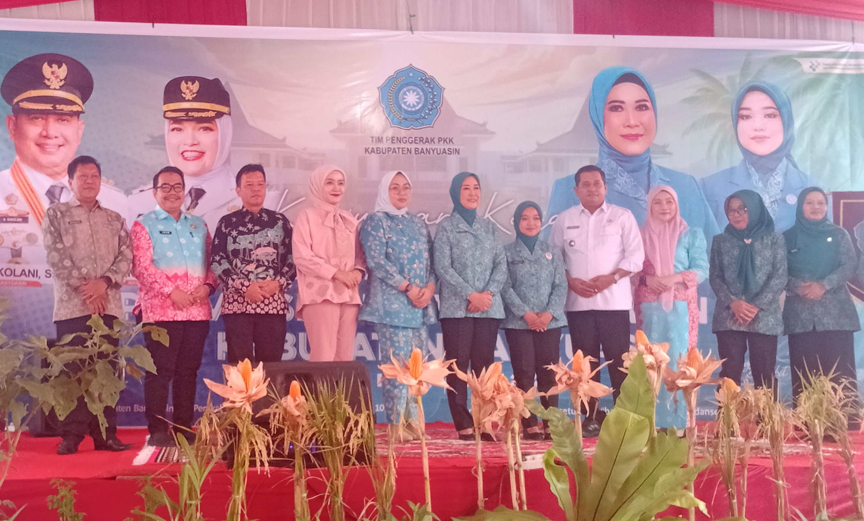 BRIDA SUMSEL TURUT PERKUAT SINERGI DENGAN TP PKK PROVINSI DALAM PROGRAM UNGGULAN KABUPATEN BANYUASIN